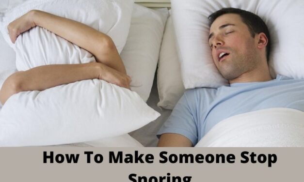 How To Make Someone Stop Snoring